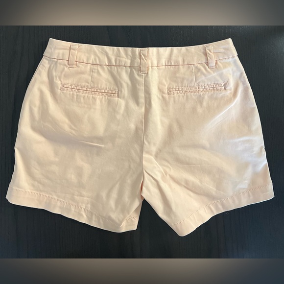 Ladies’ Light Peach Cotton Shorts Size 10 - Picture 1 of 6